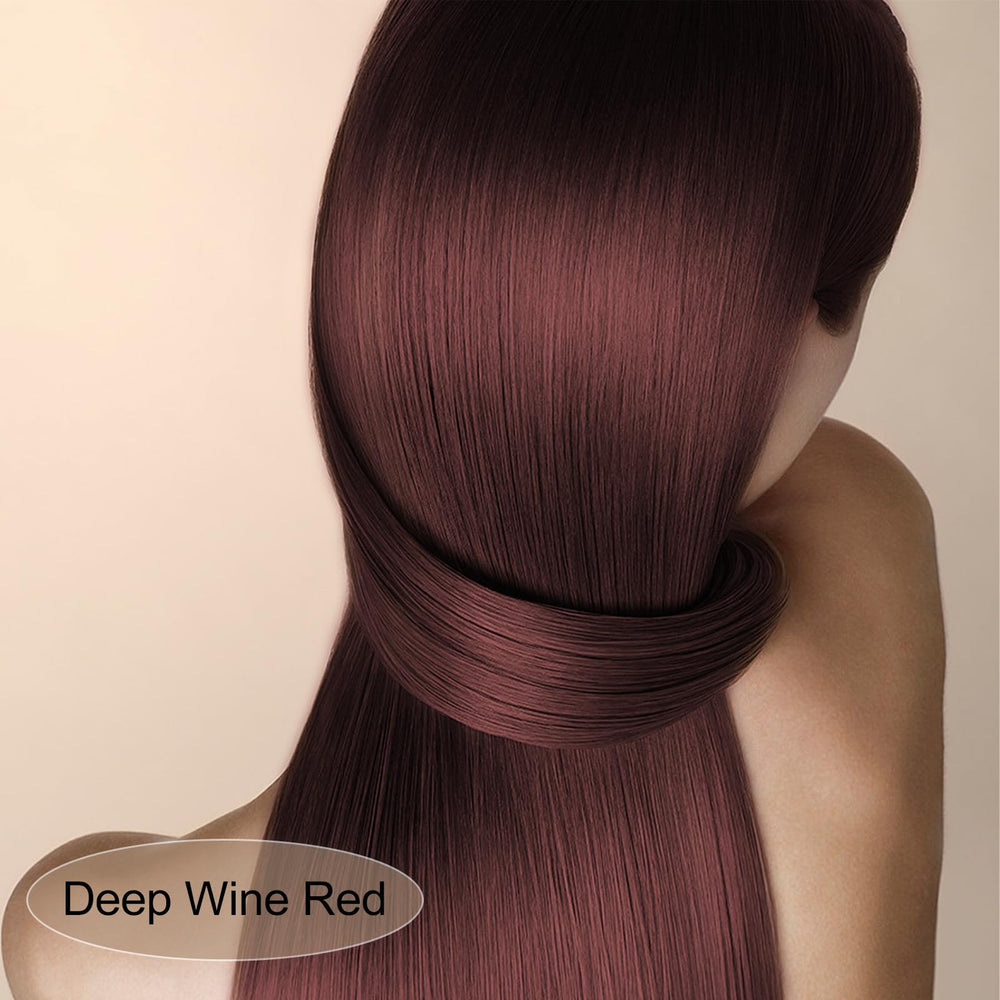 Gloves ready for mess-free color with Yocisku Hair Dye Shampoo.