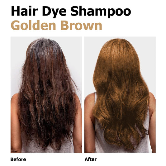 Yocisku Hair Dye Shampoo gray coverage for gray hair