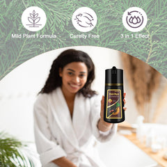 Yocisku Hair Dye Shampoo shows long-lasting color effect on hair.