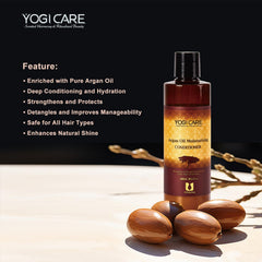 YOGI CARE label close-up highlighting ingredients and clean formulation benefit