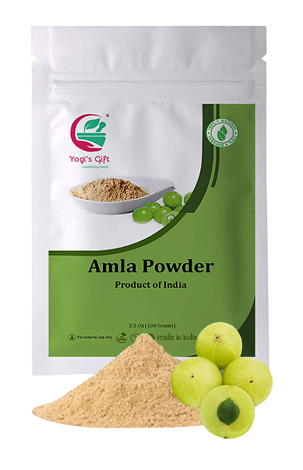YOGI'S GIFT hibiscus powder 100g helps add body and shine