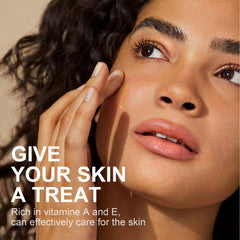 Yoken almond oil for hair care moisturizes and protects damaged strands.