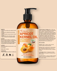 Yoken apricot oil ideal for daily beard care.