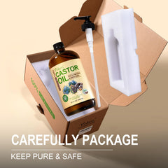 Yoken castor oil as a versatile ingredient for DIY blends and skin soothing routines.