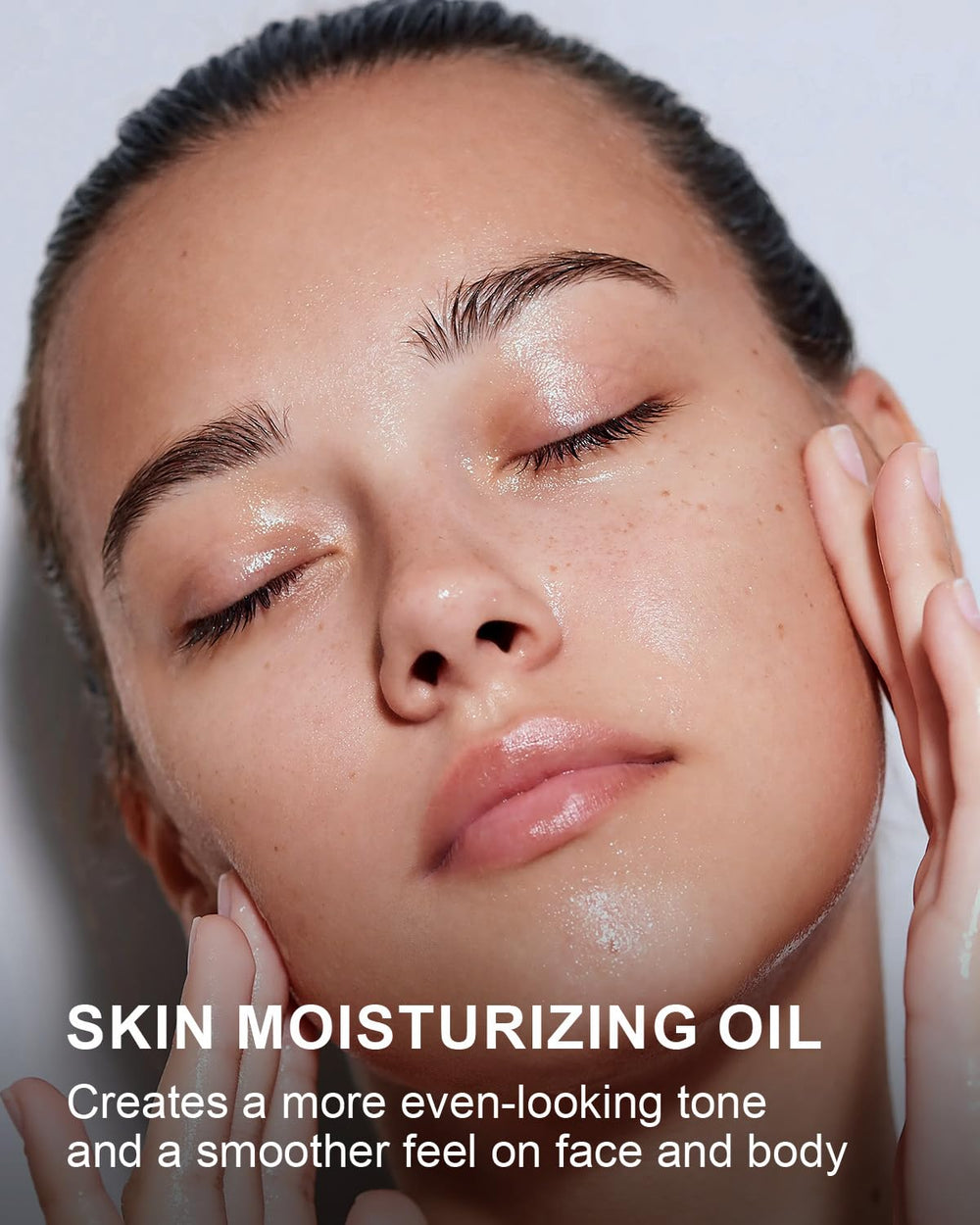 Yoken Grapeseed Oil applied to skin delivers lightweight hydration.