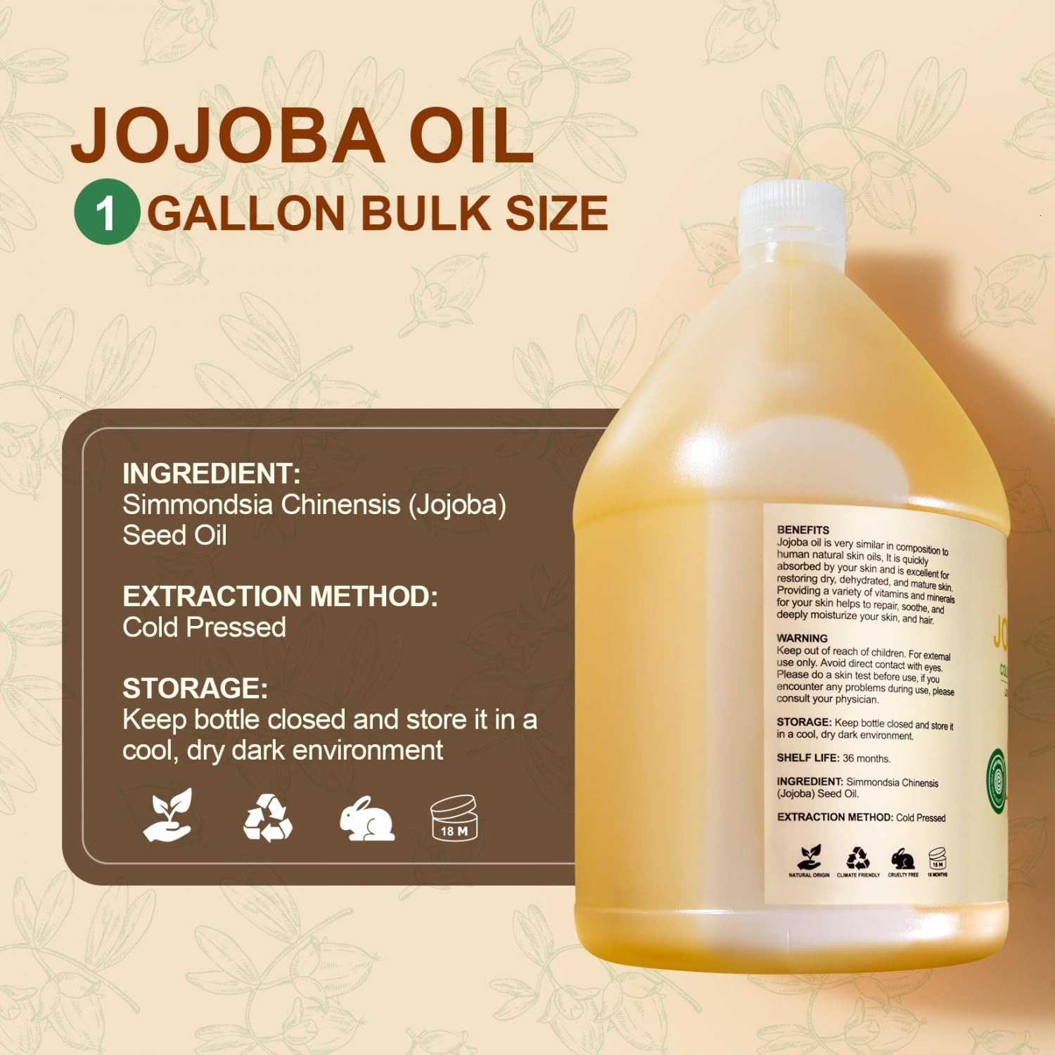 Yoken Jojoba Oil for DIY skincare products and lip care.