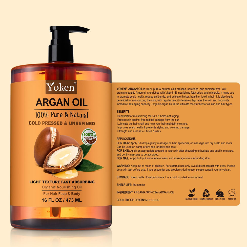 Multipurpose beauty routine with argan oil for face, body, and hair