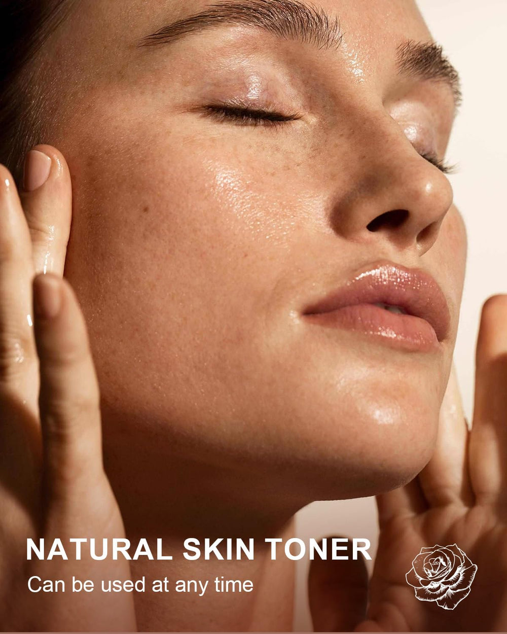 Yoken Rosa Damascena rose hydrosol, pure floral extract for versatile toning.