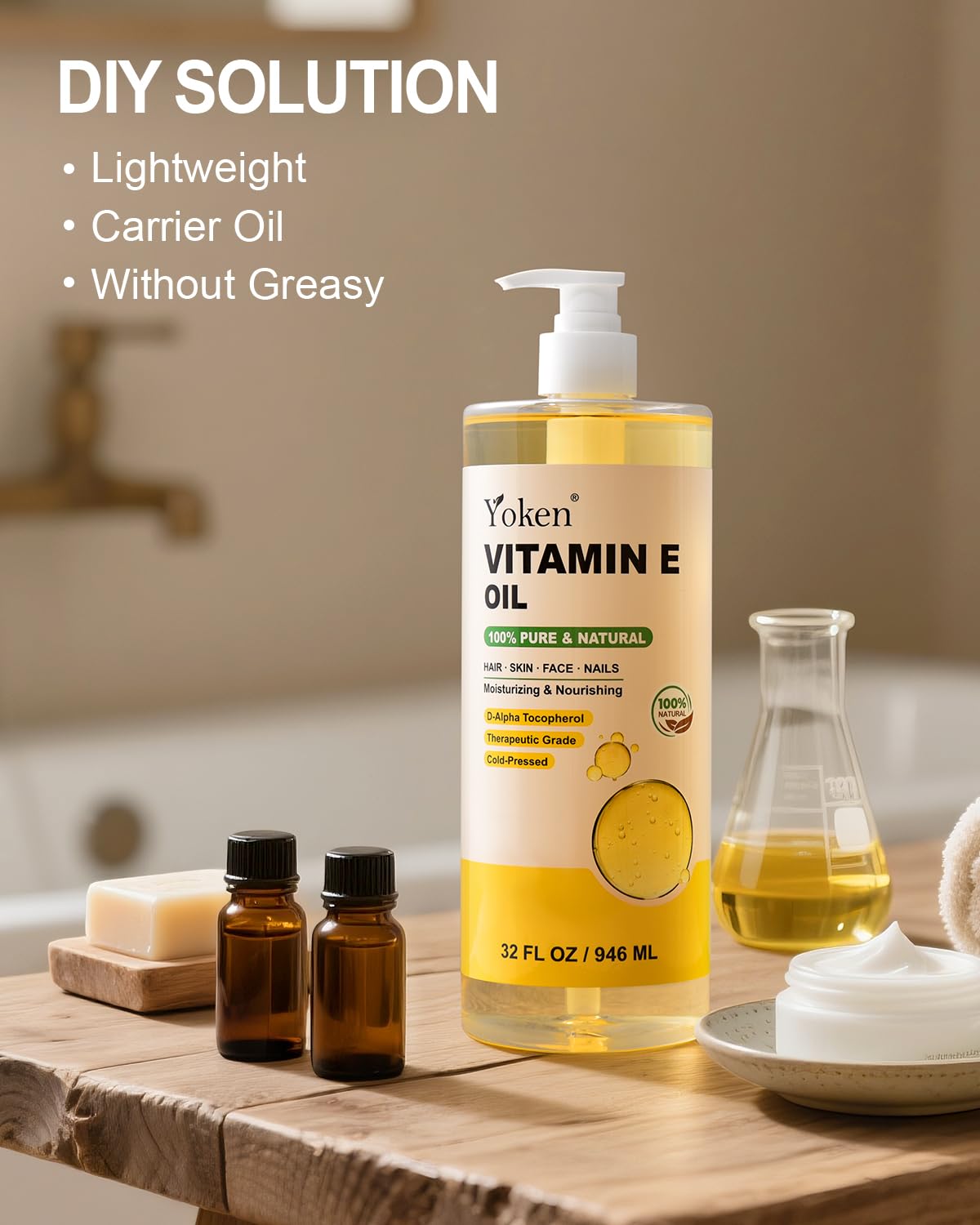 Texture-free unscented oil ideal for sensitive skin care routines.