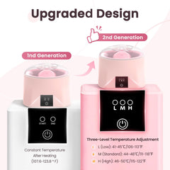 Yokilly aluminum inner layer heats quickly for efficient nail softening during soak.