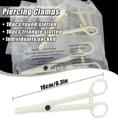 YONGDA triangle-slotted clamps securing tissue for stable piercing