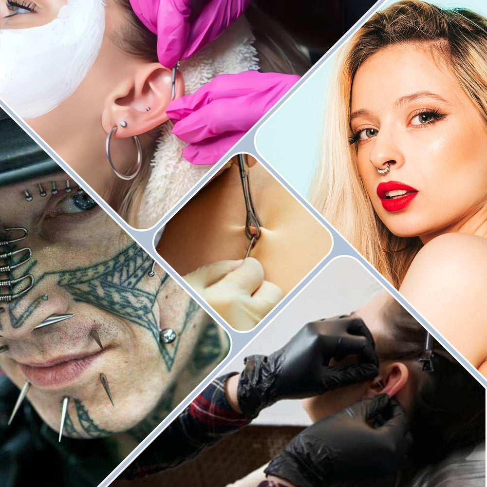 YONGDA professional-grade clamps ideal for studios and home piercing practice