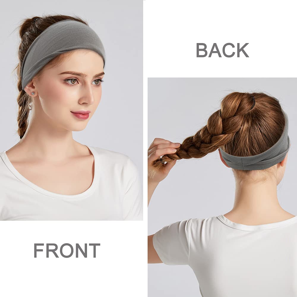 YONUF headbands providing ear warmth during winter outdoor workouts