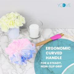 Yoove bath sponge set for refreshing shower routines