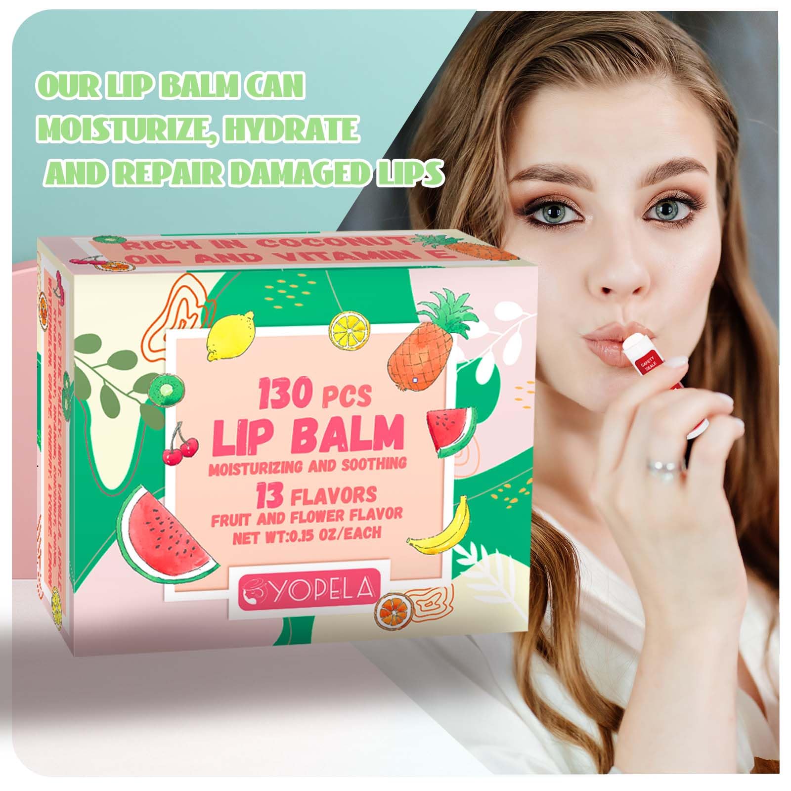 Yopela lip balm 13 flavors collection for personalized experiences