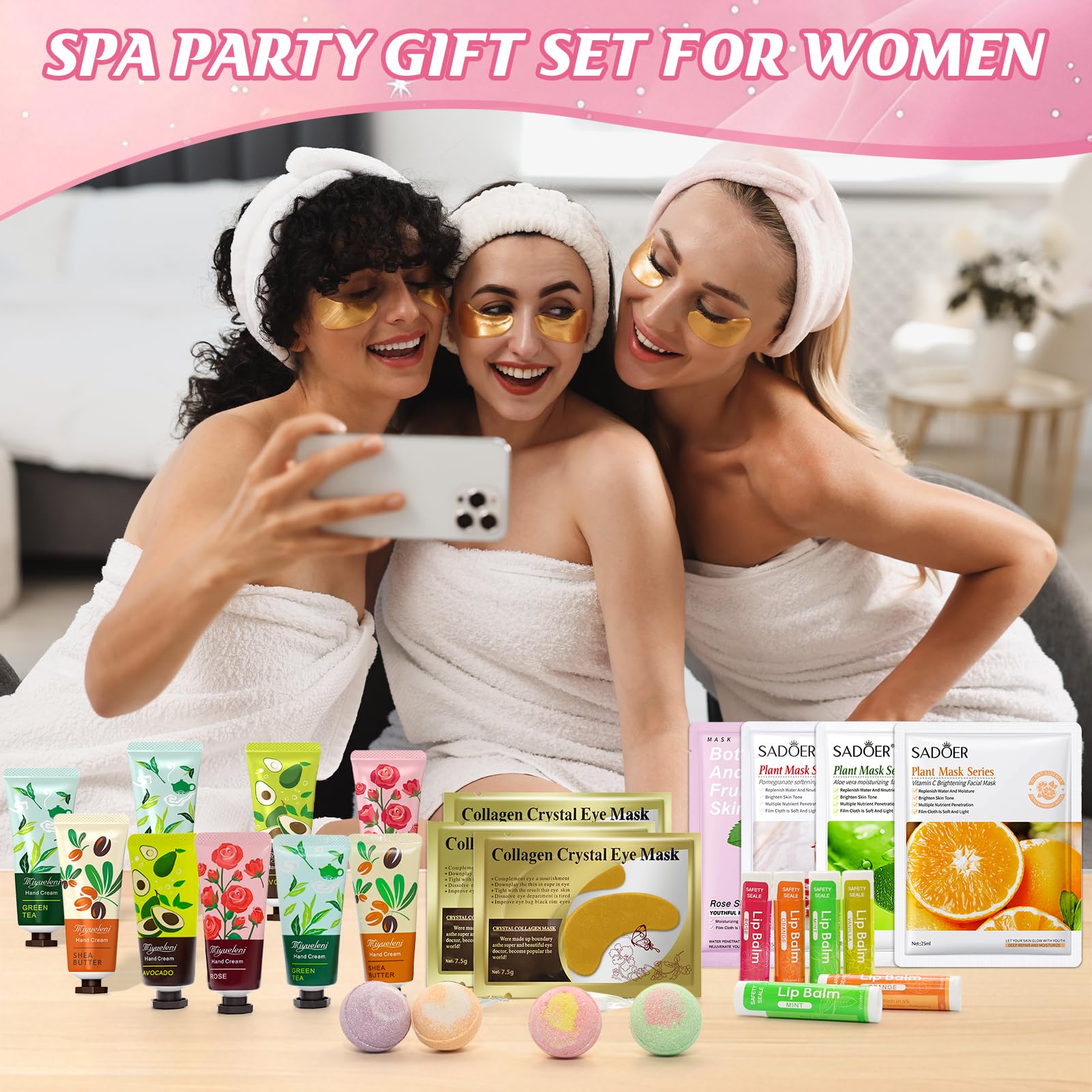 Yopela lip balm tubes provide soothing moisture for lips.