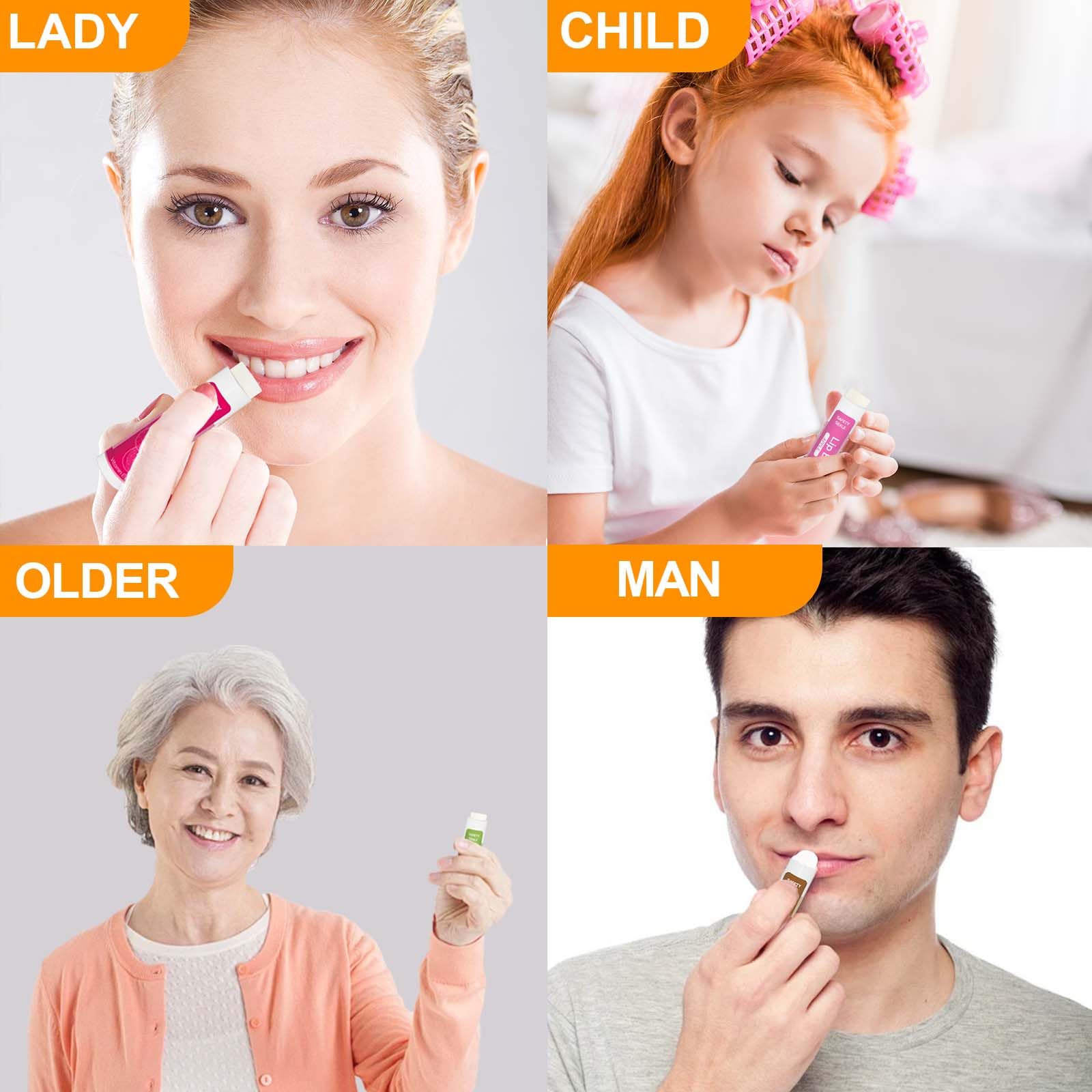 Yopela Valentine's gift lip balm pack, ideal for gifting