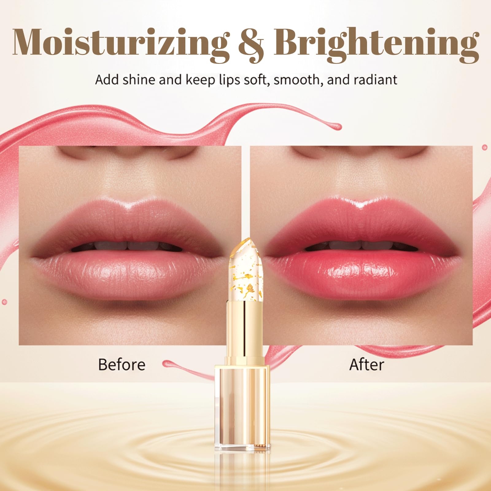 YOTOCK lipstick application shot for quick daily wear without mess