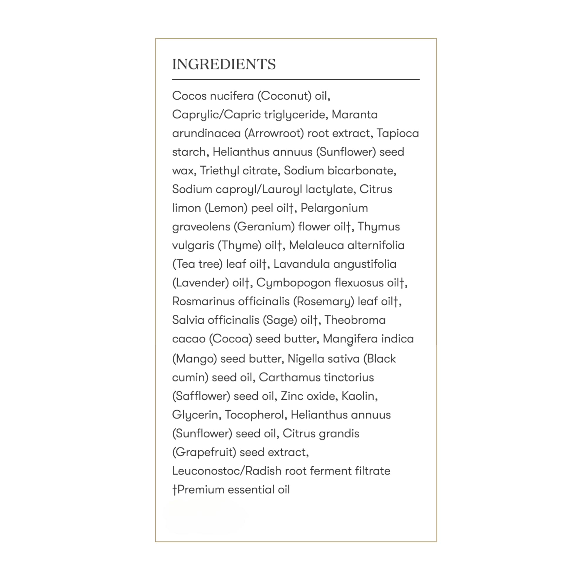 Young Living CitraGuard labeling highlights plant-based vegan-friendly protection.