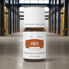 Vibrant dressing with a hint of Young Living Ginger Vitality.