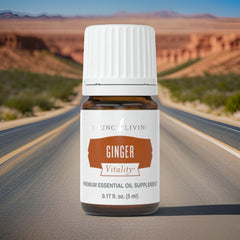 Silky soup simmered with Ginger Vitality adding warmth.