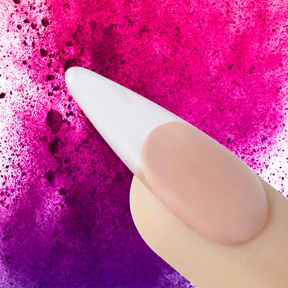 Young Nails Acrylic Core Powder clear swatch for versatile transparent base