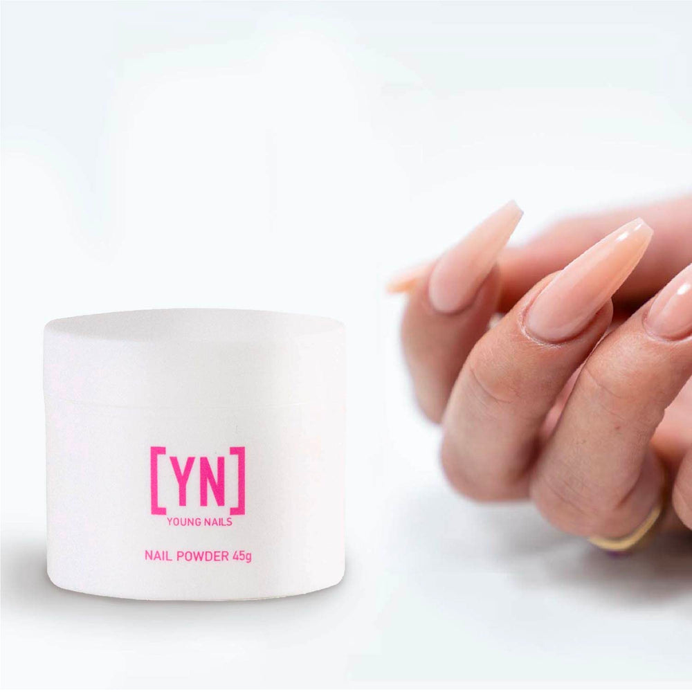 Young Nails pink shade swatch ideal for soft, elegant nails.