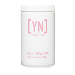 Young Nails cover powder shows silky consistency for smooth, even nail enhancements.