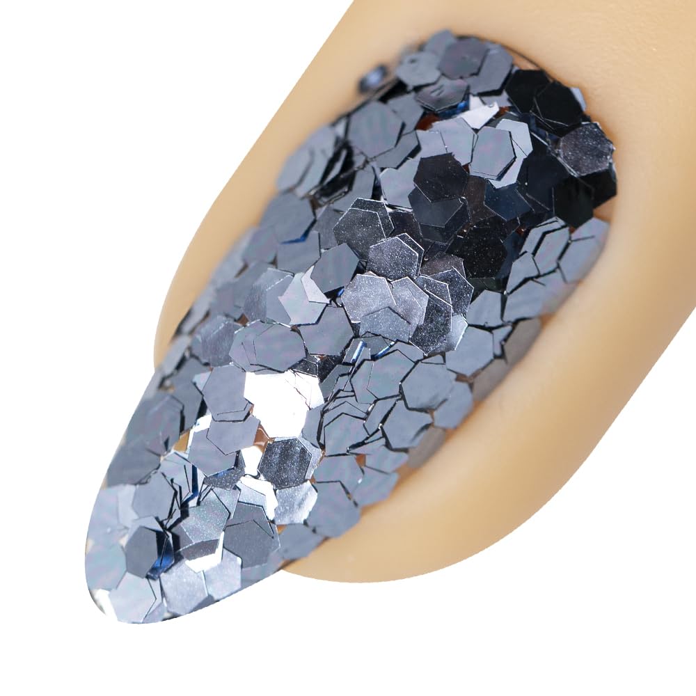 Young Nails Art Glitters glitter powder adds long-lasting sparkle to nails