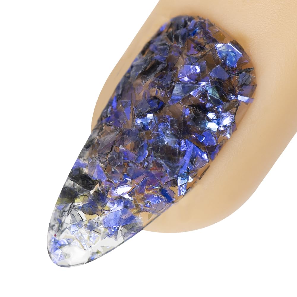 Young Nails Art Glitters glitter powder for durable salon-quality nails.