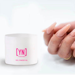 Young Nails cover powder demonstrates self-leveling performance