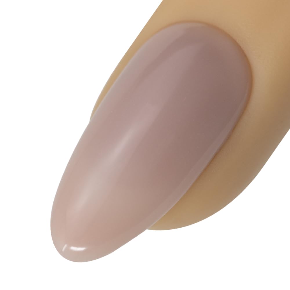 Young Nails ManiQ Fiber Gel with Keratin self-leveling formula aids easy application and durable wear