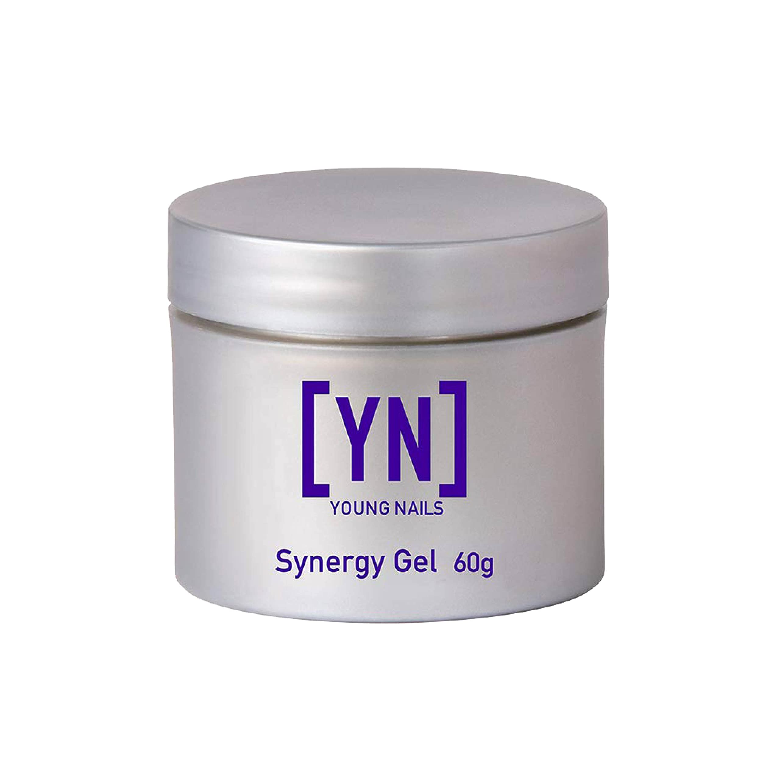 Young Nails Synergy Concealer Gel base coat application for smooth foundation and strong adhesion.