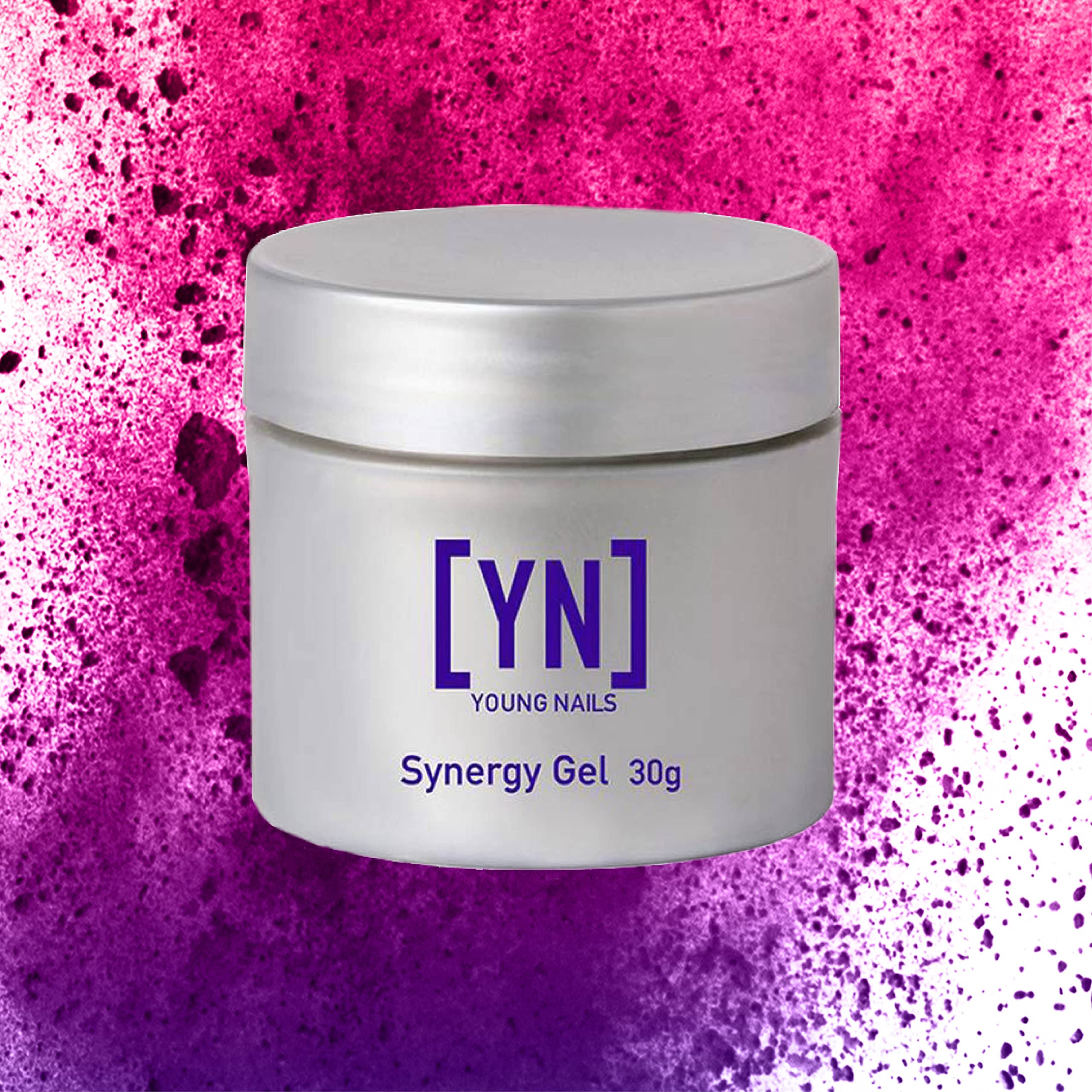 Young Nails Synergy Gloss Top Coat delivers high shine after a quick cure.