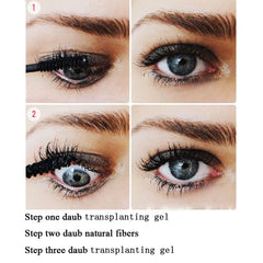 Youngfocus 3D Silk Fiber Mascara application demonstrates easy layering for daily use.