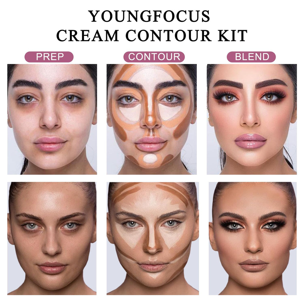 Youngfocus Highlight Palette adds luminous lift to features.