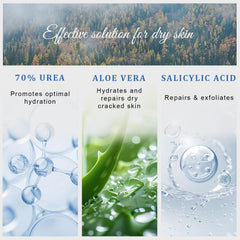 YOUNGYOUNGLOVE Urea Cream 70% heel treatment focuses on rough skin.