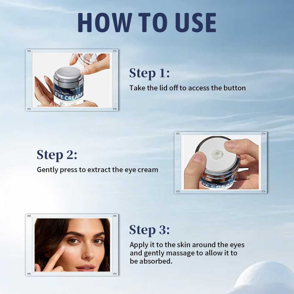 YOUNGYOUNGLOVE morning and night routine with eye cream for consistent care.