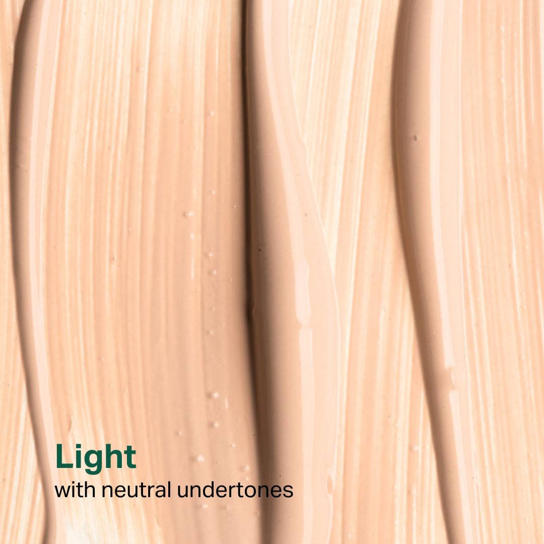 Skin-ready Y'OUR swatch shows even tone and buildable coverage