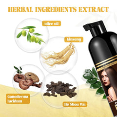 YourTone botanical ingredients with herbal extracts for color care.