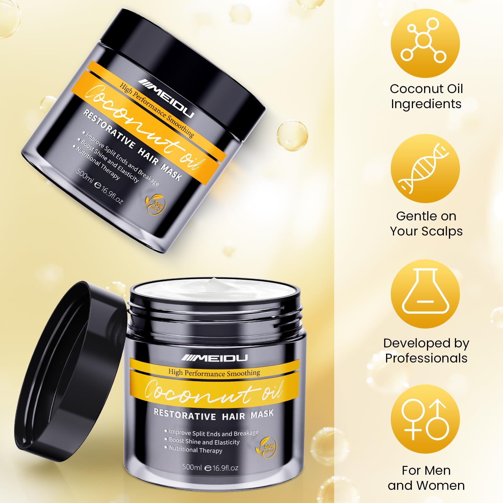 Step-by-step look at YOURTONE salon-at-home treatment routine.