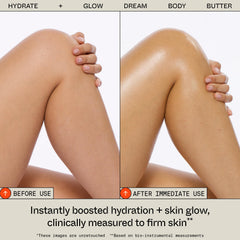 Full set display showcasing two-piece hydration ritual for glow.