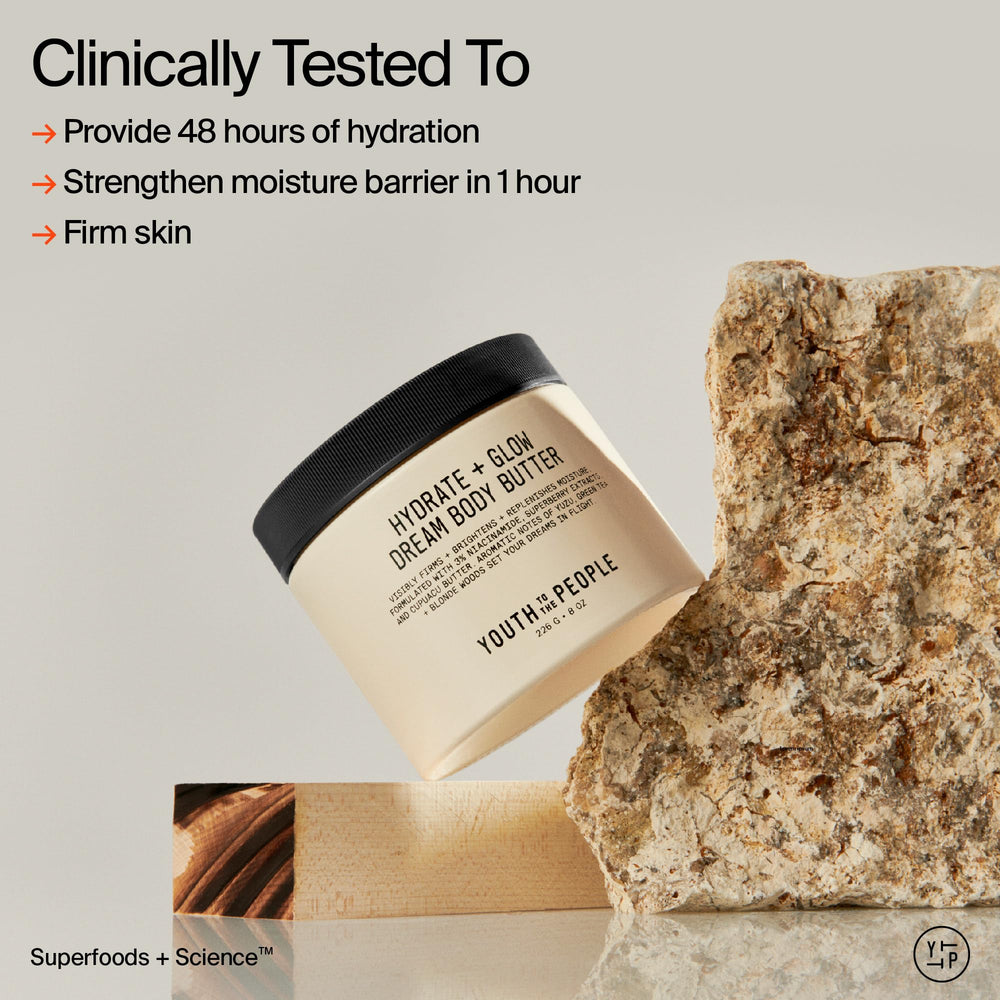 Unisex packaging communicates broad appeal for all skin types.