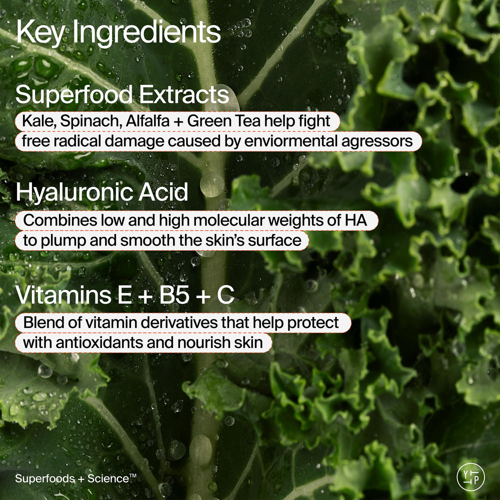 Hyaluronic acid visual emphasises multi-weight plumping