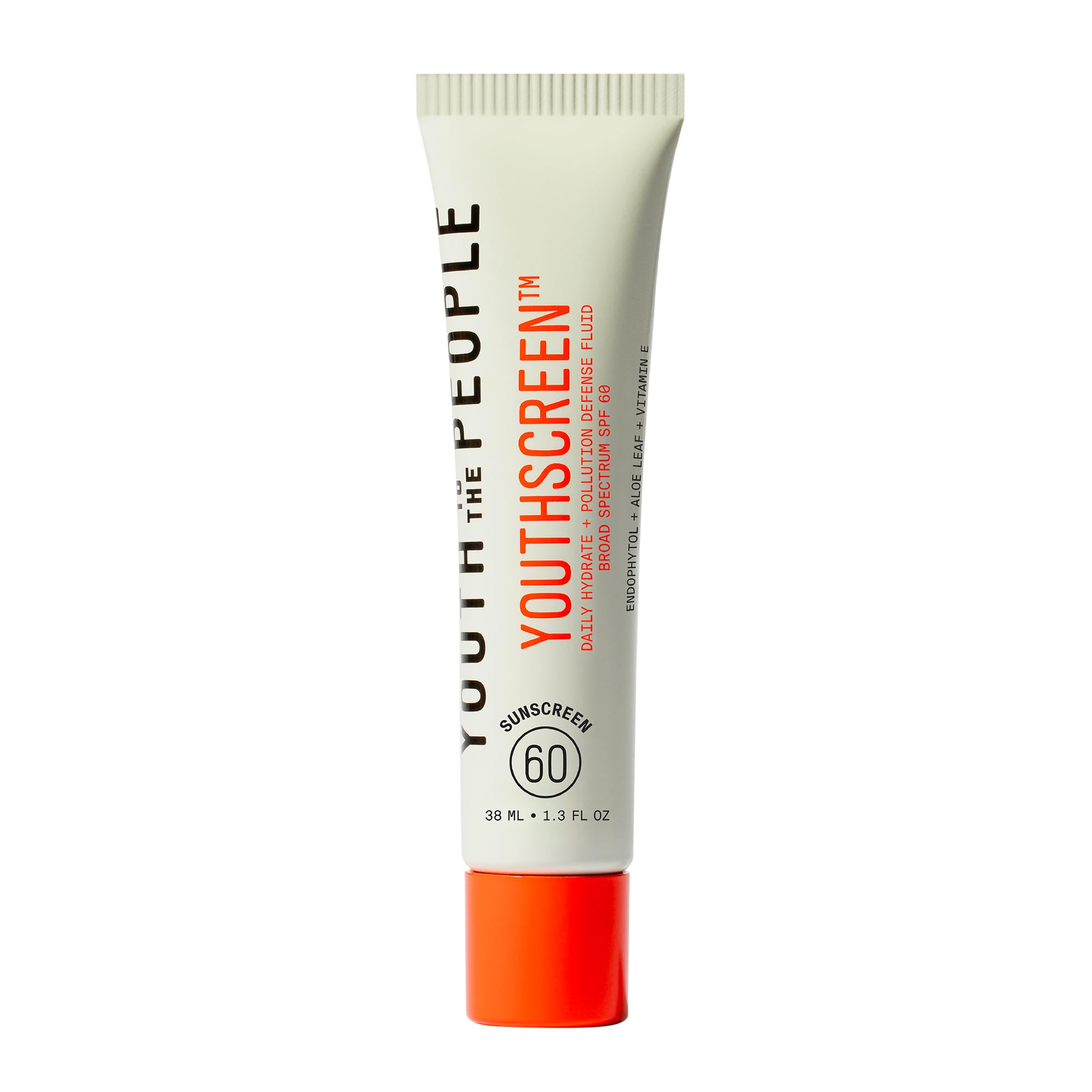 Youth To The People Youthscreen Sunscreen bottle front with SPF 60 and clean design for daily protection.