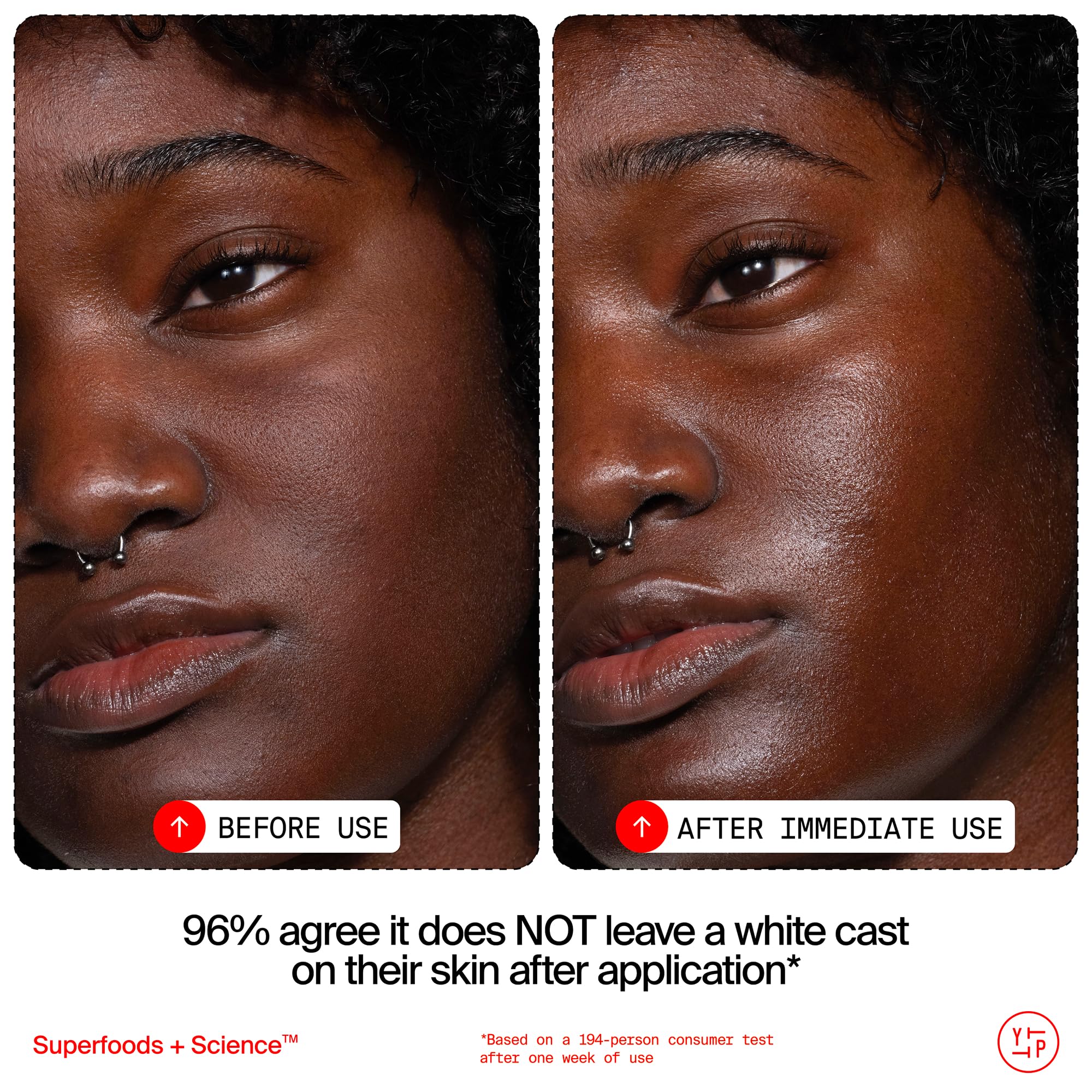 Youth To The People Youthscreen Sunscreen pump action demonstrating easy, quick application.