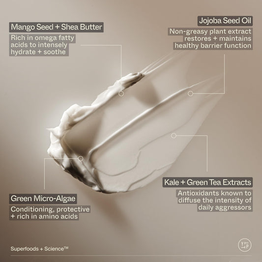 Youth To The People pump-action close-up highlights quick absorption for silky skin.