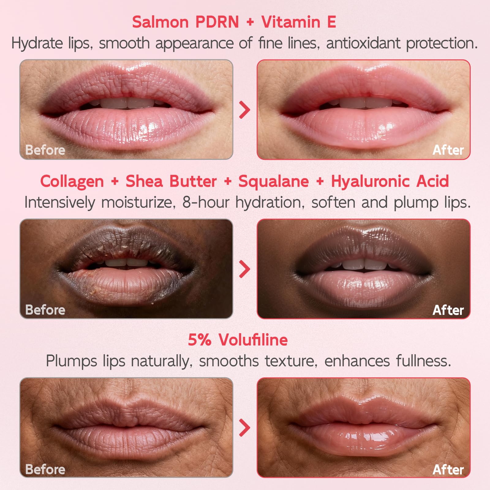 YouthVibe nourishing shea butter lip mask with silky finish