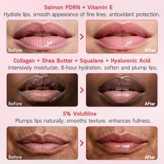 YouthVibe nourishing shea butter lip mask with silky finish