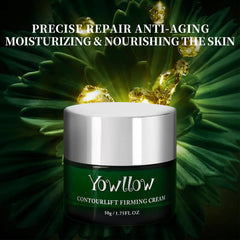 Yowllow anti aging moisturizer texture swatch highlights fast absorption and non greasy finish